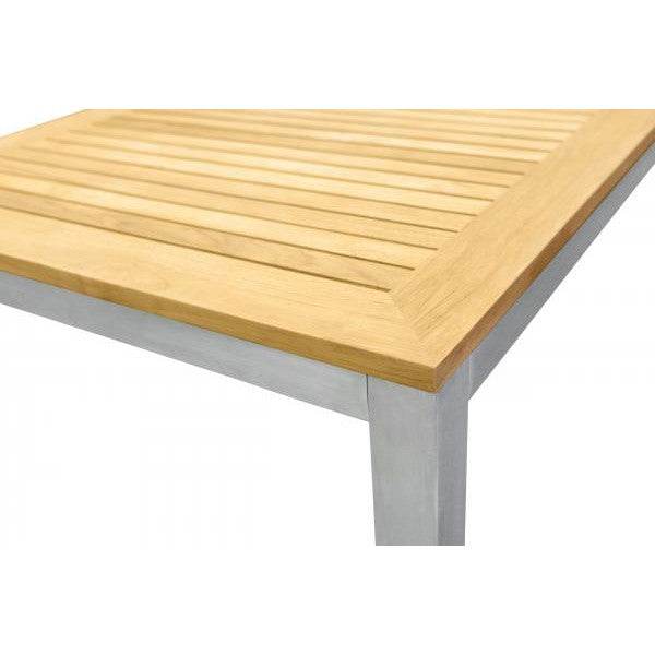 LC Garden »Steelado« Ausziehtisch Edelstahl/Teak 180/240cm Gartentisch Terrassentisch - Palo24