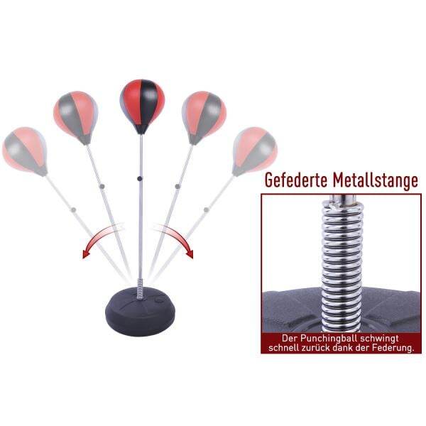 Punchingball-Set mit Boxhandschuhen und Pumpe - Palo24
