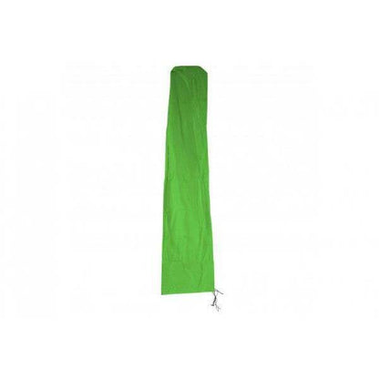 Schutzhülle HWC für Ampelschirm bis 4 m, Abdeckhülle Cover mit Reißverschluss ~ grün - Palo24