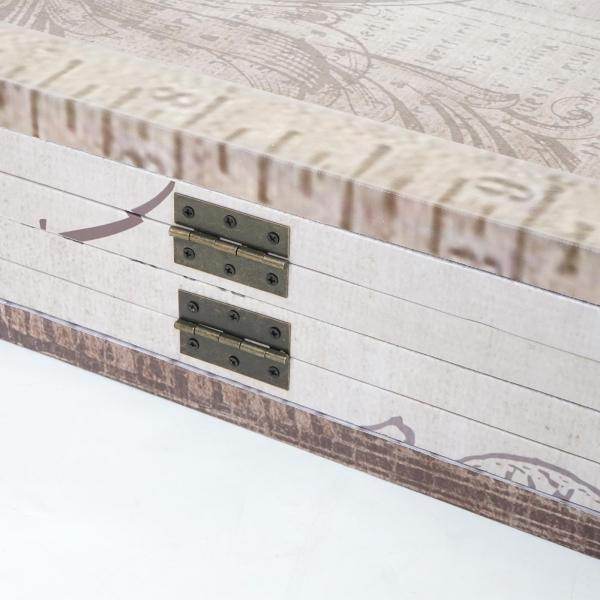 Foto-Paravent Vintage, Raumteiler Trennwand, Glitzer Retro Fashion FSC-zertifiziert ~ 180x240cm - Palo24