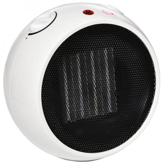 Heizlüfter Elektroheizer Heizung Weiss+Schwarz 1500 W - Palo24