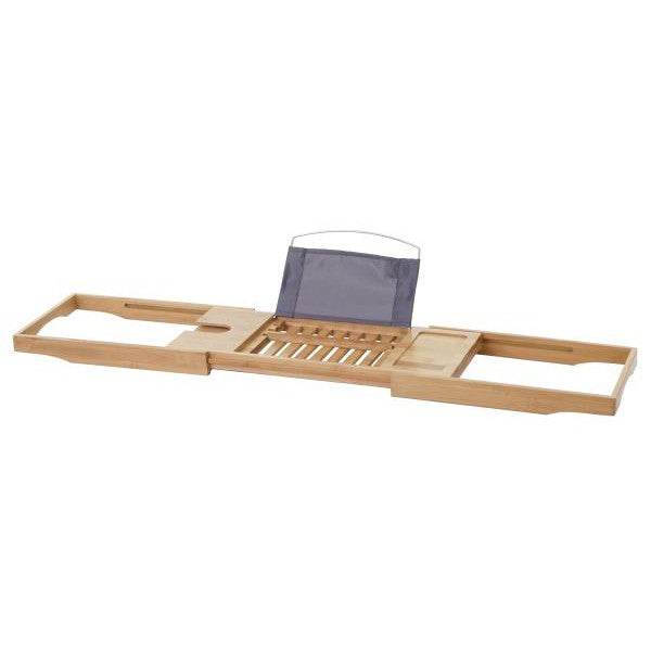 Badewannenauflage Badewannenablage Badewannenbrett Bambus ausziehbar 19x105x22cm - Palo24
