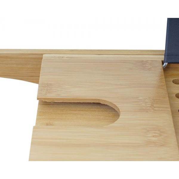 Badewannenauflage Badewannenablage Badewannenbrett Bambus ausziehbar 19x105x22cm - Palo24