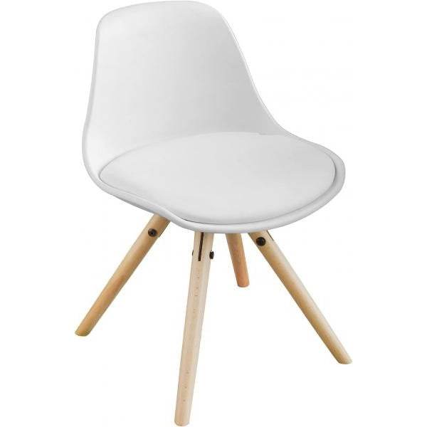 Kinderstuhl | Sitzhöhe 35cm | Stühlchen Weiss - Palo24