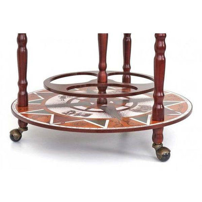 Globusbar Minibar Hausbar Weinregal, Weltkugel Ø 45cm rollbar - Palo24