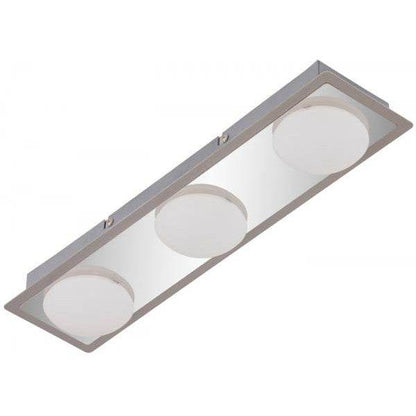 Briloner LED Deckenleuchte, Deckenlampe Badlampe, inkl. Leuchtmittel 13,5W 3-flammig - Palo24