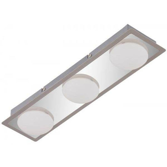 Briloner LED Deckenleuchte, Deckenlampe Badlampe, inkl. Leuchtmittel 13,5W 3-flammig - Palo24
