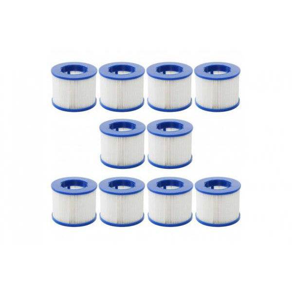 Wasserfilter für Whirlpool HWC-E32, Ersatzfilter Filterkartusche Filterpatrone Lamellenfilter, Zubehör ~ 10 Stück - Palo24