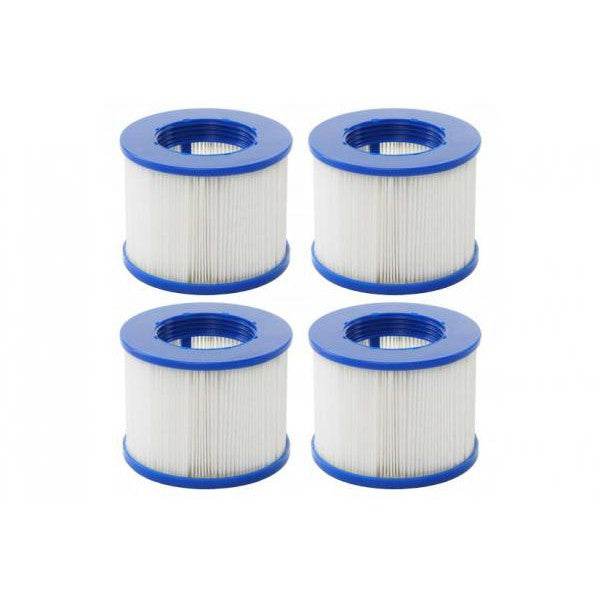 Wasserfilter für Whirlpool HWC-E32, Ersatzfilter Filterkartusche Filterpatrone Lamellenfilter, Zubehör ~ 4 Stück - Palo24
