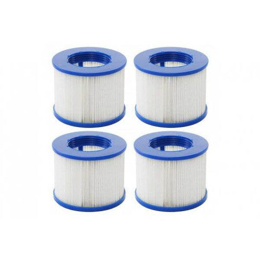 Wasserfilter für Whirlpool HWC-E32, Ersatzfilter Filterkartusche Filterpatrone Lamellenfilter, Zubehör ~ 4 Stück - Palo24