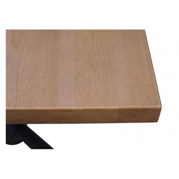 Bistrotisch Beistelltisch Bartisch Loungetisch, Gastro-Qualität industrial - naturfarben - Palo24