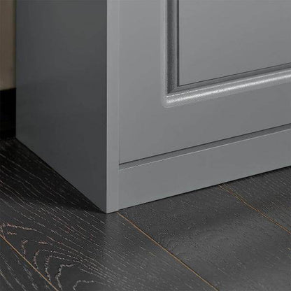 Schuhkipper | Schuhbank | Sitzbank | Schuhkommode | Schuhschrank Hellgrau - Palo24