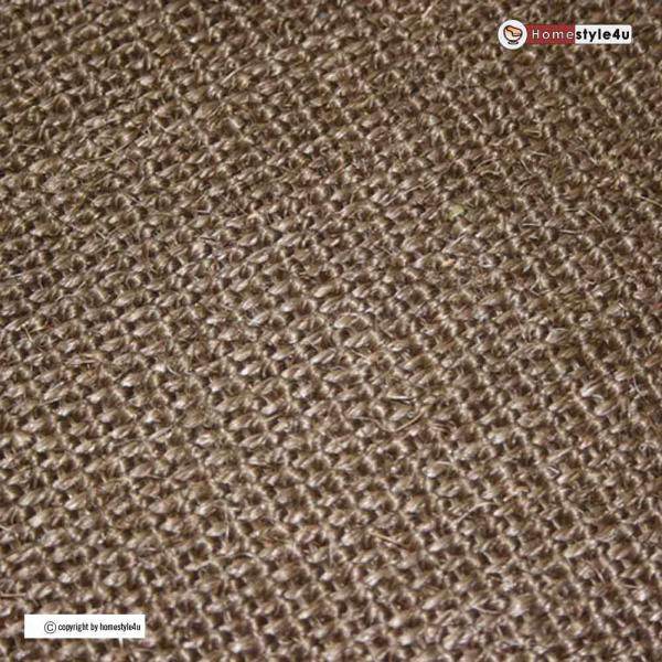 Sisalteppich Bordürenteppich 245 cm x 345 cm Naturfaser Sisal Teppich Braun - Palo24