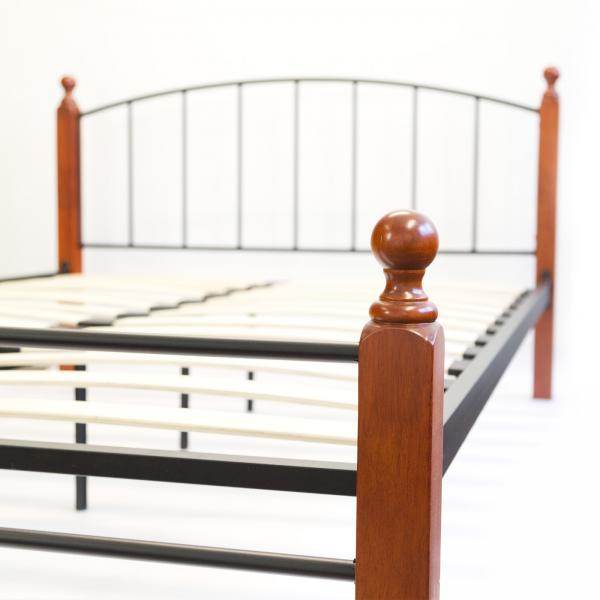 Metallbett 160x200cm Bettgestell Doppelbett 915 - Palo24
