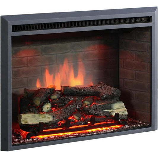 BALDERIA Calida 33" Elektrischer Einbaukamin 3D-Flammeneffekt 2000W - Palo24