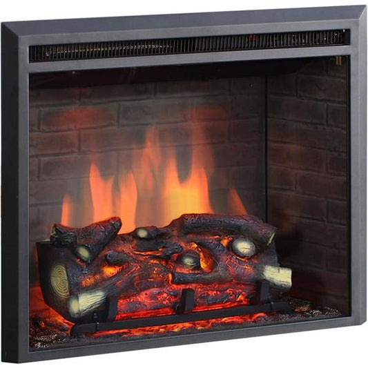BALDERIA Calida 26" Elektrischer Einbaukamin 3D-Flammeneffekt 2000W - Palo24