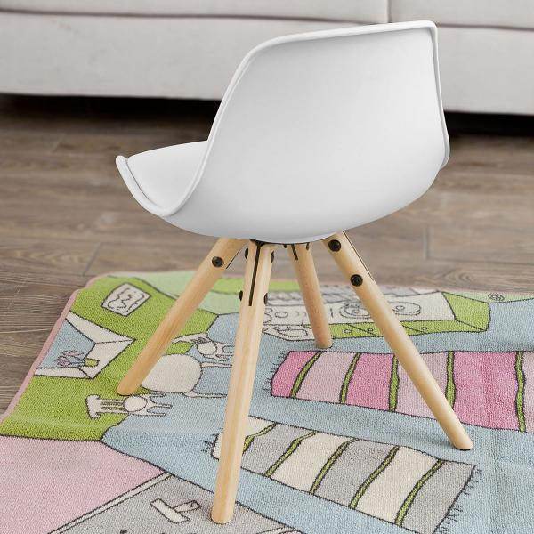 Kinderstuhl | Sitzhöhe 35cm | Stühlchen Weiss - Palo24