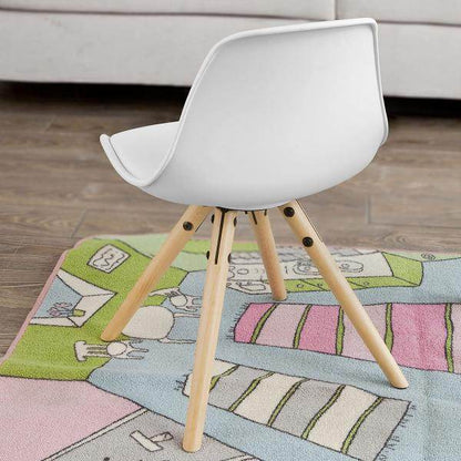 Kinderstuhl | Sitzhöhe 35cm | Stühlchen Weiss - Palo24