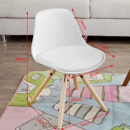 Kinderstuhl | Sitzhöhe 35cm | Stühlchen Weiss - Palo24