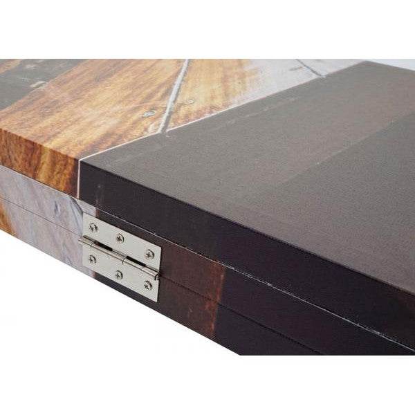 Foto-Paravent HWC-A83, Raumteiler Trennwand Sichtschutz, FSC-zertifiziert ~ 180x121cm Boot - Palo24