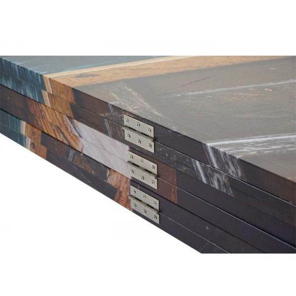 Foto-Paravent HWC-A83, Raumteiler Trennwand Sichtschutz, FSC-zertifiziert ~ 180x244cm Boot - Palo24