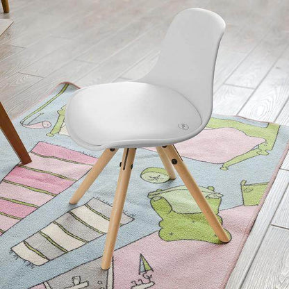 Kinderstuhl | Sitzhöhe 35cm | Stühlchen Weiss - Palo24