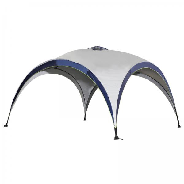 Garten Pavillon Pergola Partyzelt Sonnenschutz wetterfest Cremeweiss Blau - Palo24