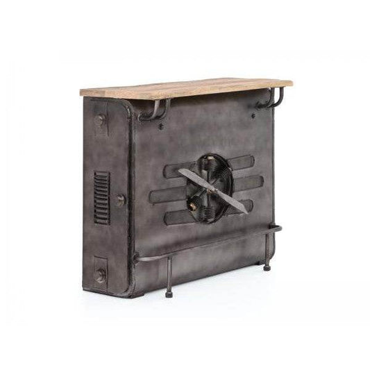 Barregal Camera Bartisch Mangoholz Metall Vintage - Palo24