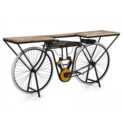 Konsolentisch Bartisch Brough Bike Unikat Vintage - Palo24