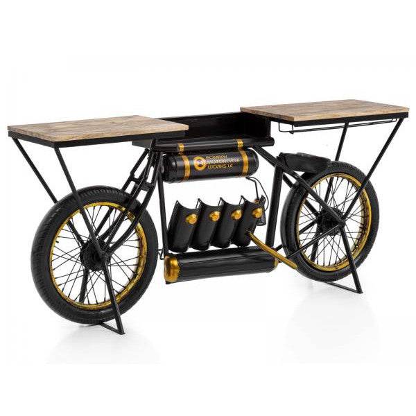 Konsolentisch Bartisch Bombay Bike Unikat Vintage - Palo24