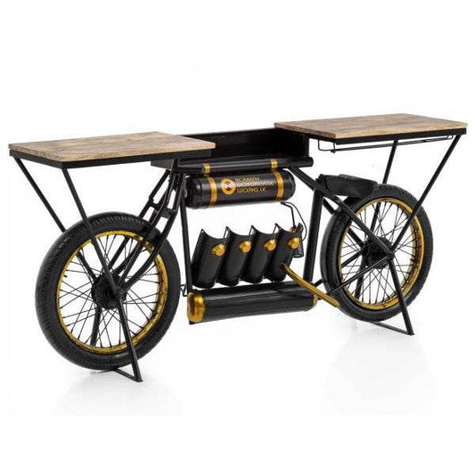 Konsolentisch Bartisch Bombay Bike Unikat Vintage - Palo24