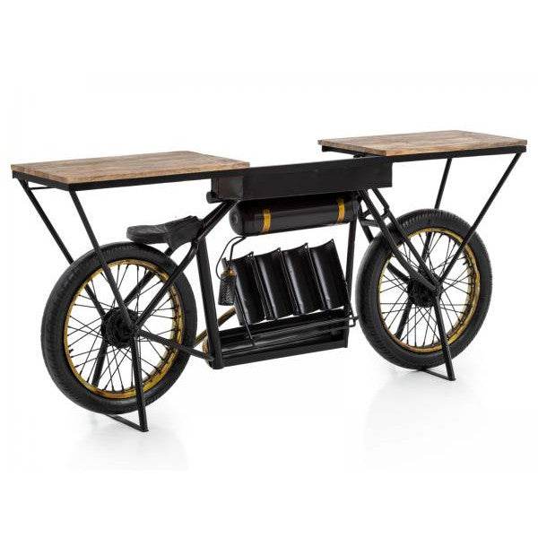 Konsolentisch Bartisch Bombay Bike Unikat Vintage - Palo24