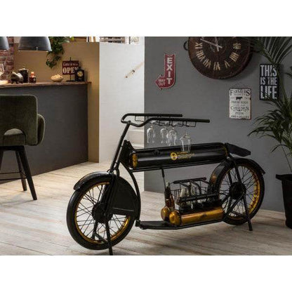 Barregal Bombay Car Unikat schwarz Gold Vintage Style - Palo24