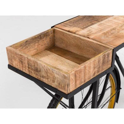Konsolentisch Bike Bartisch Unikat schwarz - Palo24