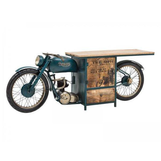 Waschtisch Bartisch Triumph Motorrad Vintage Unikat - Palo24