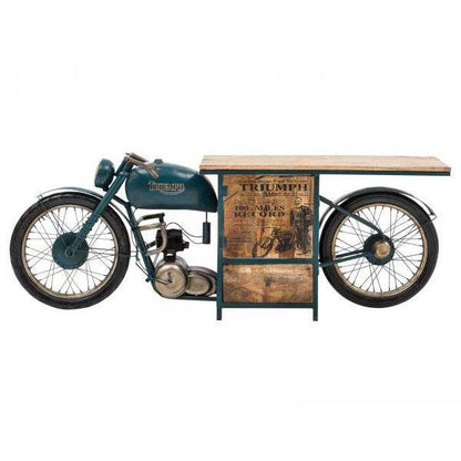 Waschtisch Bartisch Triumph Motorrad Vintage Unikat - Palo24