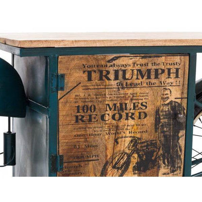 Waschtisch Bartisch Triumph Motorrad Vintage Unikat - Palo24