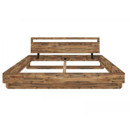 Holzbett Indra aus recycelter Pinie 180x200 cm - Palo24