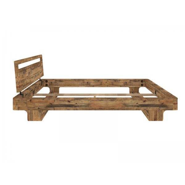 Holzbett Indra aus recycelter Pinie 180x200 cm - Palo24