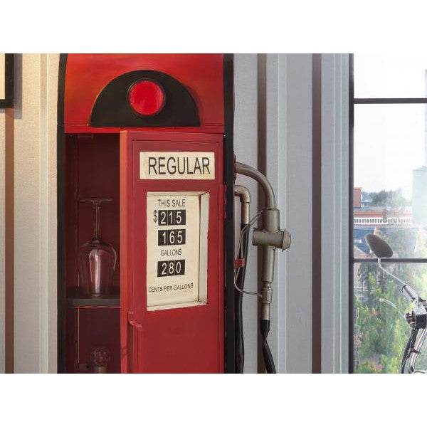 Barregal Zapfsäule Weinregal rot - Palo24