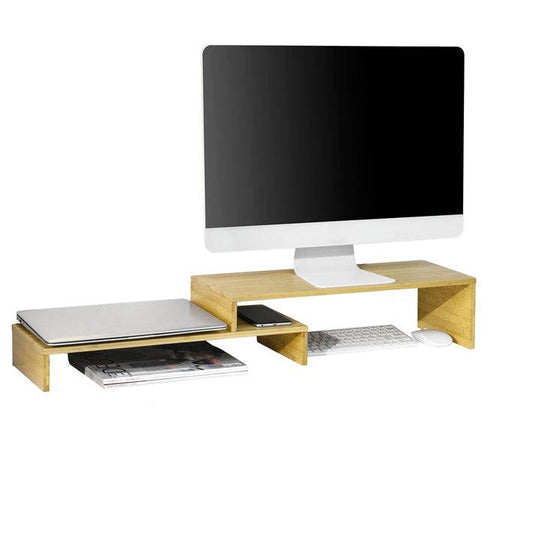Design Monitorerhöhung für 2 Monitore | Monitorständer | BBF07-N - Palo24