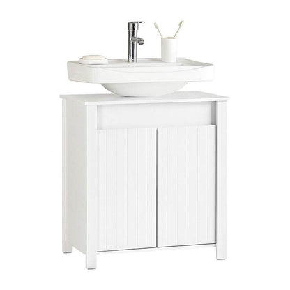 Waschbeckenunterschrank | Badschrank | Waschtisch | Weiss BZR101-W - Palo24