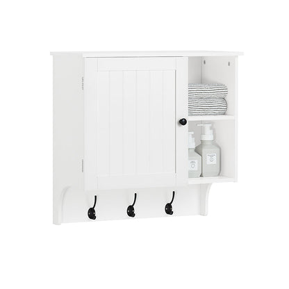 Hängeschrank | Badschrank | Medizinschrank | Wandschrank | Weiss BZR103-W - Palo24
