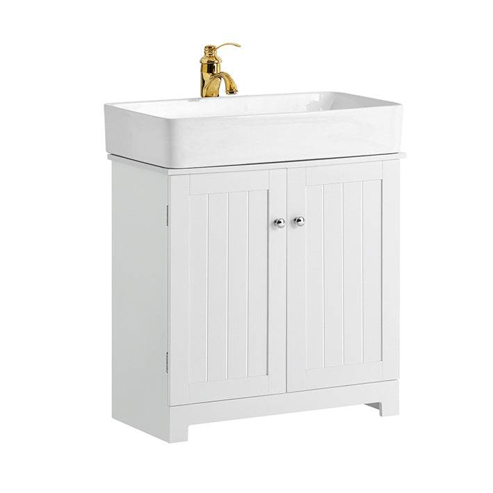 Waschbeckenunterschrank | Badezimmerschrank Weiss | Landhaus - Palo24