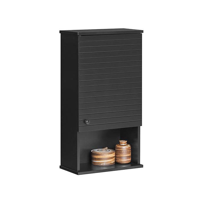 Hängeschrank Bad | Wandschrank | Medizinschrank | Schwarz | BZR25-SCH - Palo24