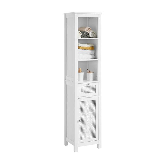 Bad Hochschrank | Badschrank | Badregal Weiss BZR36-W - Palo24