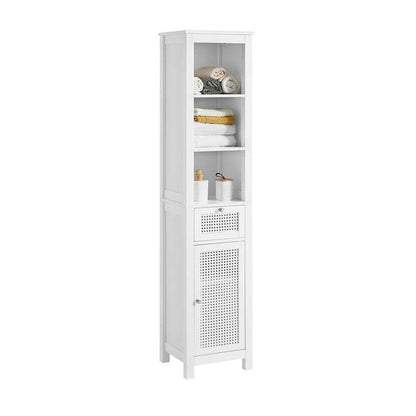 Bad Hochschrank | Badschrank | Badregal Weiss BZR36-W - Palo24