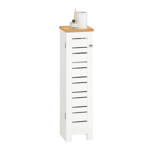 Toilettenrollenhalter | Badregal | Badezimmerschrank | BZR85-W - Palo24