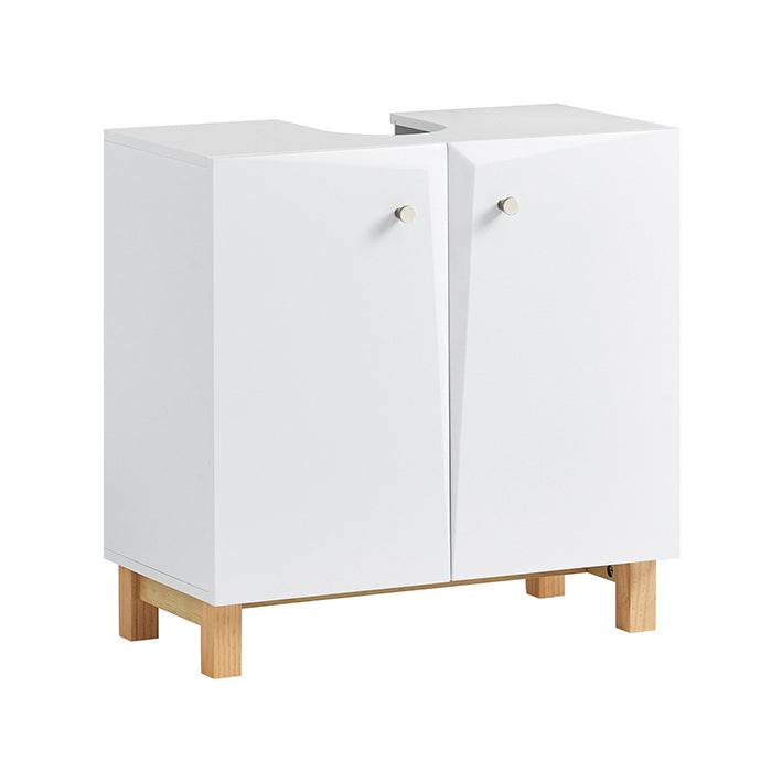 Waschbeckenunterschrank | Badschrank | Waschtisch | Unterschrank Weiss BZR92-W - Palo24