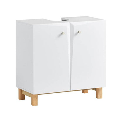 Waschbeckenunterschrank | Badschrank | Waschtisch | Unterschrank Weiss BZR92-W - Palo24